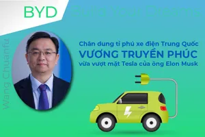 Chân dung tỉ phú xe điện Vương Truyền Phúc vừa vượt mặt Tesla của ông Elon Musk