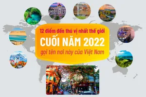 12 điểm đến thú vị nhất thế giới cuối 2022, gọi tên 1 nơi của Việt Nam