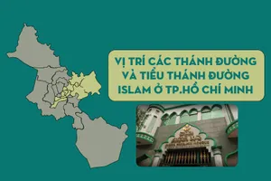 14 Thánh đường và tiểu Thánh đường Hồi giáo thu hút du khách ở TP.HCM