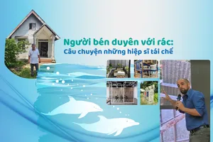 Người bén duyên với rác: Câu chuyện những 'hiệp sĩ' tái chế