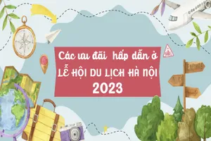 Nhiều ưu đãi hấp dẫn ở Lễ hội Du lịch Hà Nội năm 2023
