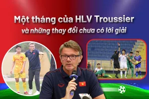 Infographic: Một tháng của HLV Troussier và những thay đổi chưa có lời giải