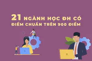 21 ngành học Đại học có điểm chuẩn cao nhất
