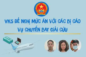 10 bị cáo cộm cán vụ chuyến bay giải cứu và mức án VKS đề nghị