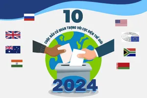 Infographic: 10 cuộc bầu cử quan trọng năm 2024 tác động cục diện thế giới