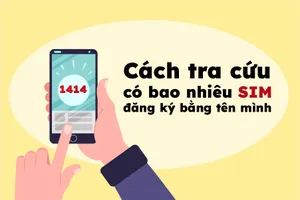 Cách tra cứu có bao nhiêu SIM đăng ký bằng tên mình để tránh bị SIM không chính chủ lợi dụng
