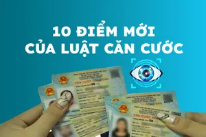 Infographic: 10 điểm mới của Luật Căn cước