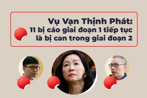 Vụ Vạn Thịnh Phát: 11 bị cáo giai đoạn 1 tiếp tục là bị can trong giai đoạn 2
