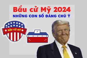 Bầu cử tổng thống Mỹ 2024: Những con số đáng chú ý