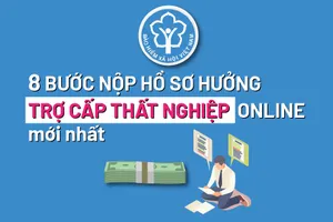 8 bước nộp hồ sơ hưởng trợ cấp thất nghiệp online mới nhất