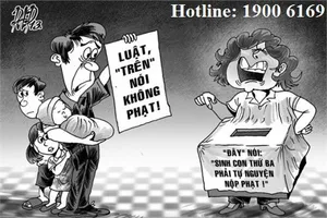 Yêu cầu 'nộp phạt' khi sinh con thứ 3 là trái luật