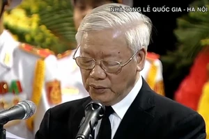 Điếu văn Tổng Bí thư tiễn biệt Chủ tịch nước Trần Đại Quang