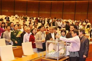 Quốc hội thông qua danh sách 48 người được lấy phiếu tín nhiệm