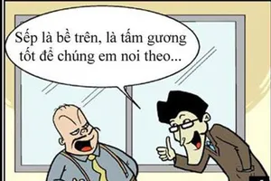 Không được nâng đỡ cấp dưới vì mục đích không trong sáng