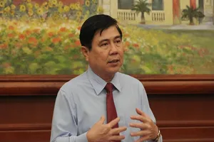 Chủ tịch UBND TP.HCM Nguyễn Thành Phong. Ảnh: HOÀNG GIANG 