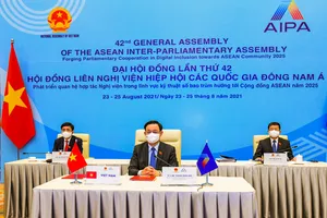 Chủ tịch Quốc hội Vương Đình Huệ dự Lễ bế mạc Đại hội đồng AIPA-42