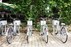 QTSC triển khai hệ thống xe đạp thông minh 