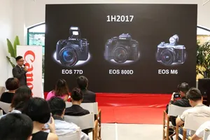 Canon giới thiệu loạt máy ảnh công nghệ mới