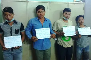 Tuồn xe gian sang Campuchia