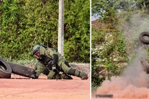 Phát hiện lựu đạn gần nhà ông Suthep