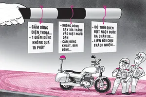 Cấm CSGT "núp lùm", xỉa gậy vào mặt dân