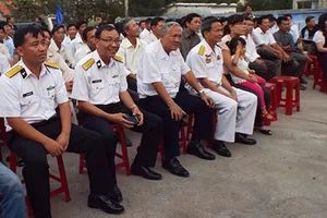 Cựu chiến binh Trường Sa họp mặt tưởng nhớ đồng đội 