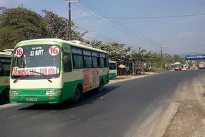 Đồng Nai: Xe buýt bỏ bến ra đường đậu