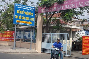 Dời điểm cấp, đổi bằng lái 252 Lý Chính Thắng