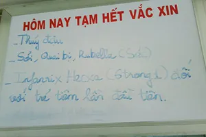 Đà Nẵng hết nhiều loại vaccine