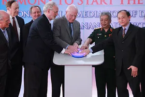 Khởi động hệ thống xử lý dioxin tại Đà Nẵng