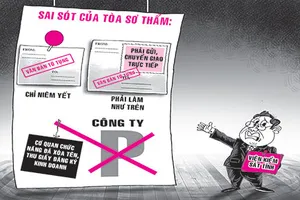 Công ty giải thể, tòa vẫn xử