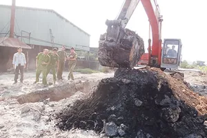 Vụ chôn chất thải ở Tây Ninh: Chuyển chất thải chôn lấp đi đốt