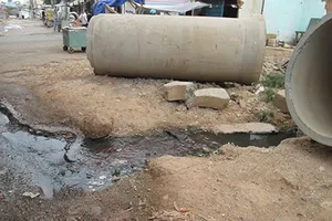 Sẽ sớm sửa chữa hệ thống ống cống bị hỏng
