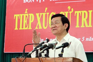 Chủ tịch nước Trương Tấn Sang: Ta không sợ mà luôn chủ động, bình tĩnh!