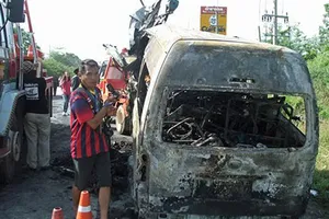 Tai nạn thảm khốc, 12 người Việt chết ở Thái Lan