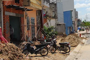 Rối cấp phép xây dựng ba đường lớn