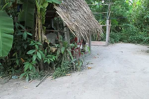 Con trai tâm thần chém chết mẹ ruột