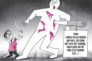 Bị chém chục nhát cũng không coi là thương tật?