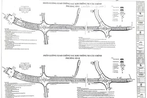 Điều chỉnh lưu thông qua cầu Hóa An ở Đồng Nai