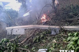 Trực thăng rơi ở Hà Nội: 18 chiến sĩ hy sinh