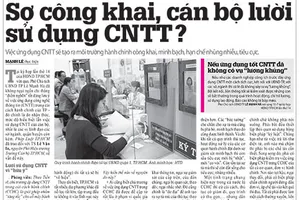 Dân không chấp nhận cán bộ “mù” CNTT