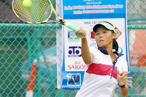 Giải quần vợt quốc tế U-18 ITF TP.HCM: Ấn tượng Đào Minh Trang