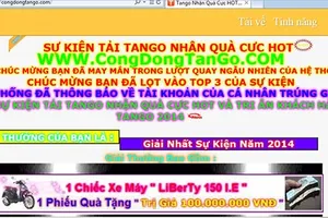 Mất chục triệu đồng vì… trúng thưởng