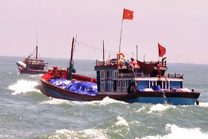 Một tàu của ngư dân bị tàu Trung Quốc cướp phá?