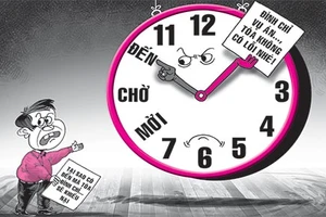 Tòa xử xong, nguyên đơn mới tới 