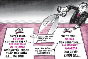 Tòa xử... cắt khúc!