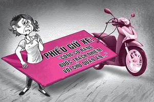 Gửi xe không lấy thẻ, mất khó đòi