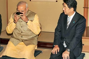 Nhật-Ấn nâng tầm quan hệ