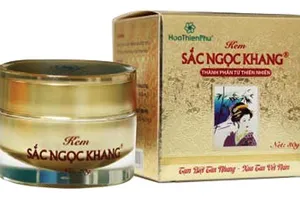 Kem Sắc Ngọc Khang chính hiệu xuất hiện