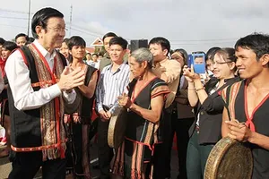 Chủ tịch nước: Được lòng dân là được tất cả